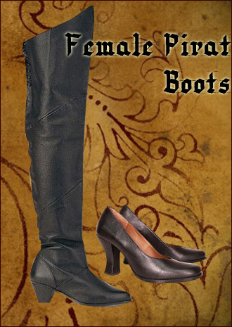 Female Pirate Boots