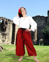 Cathalina Striped Pants
